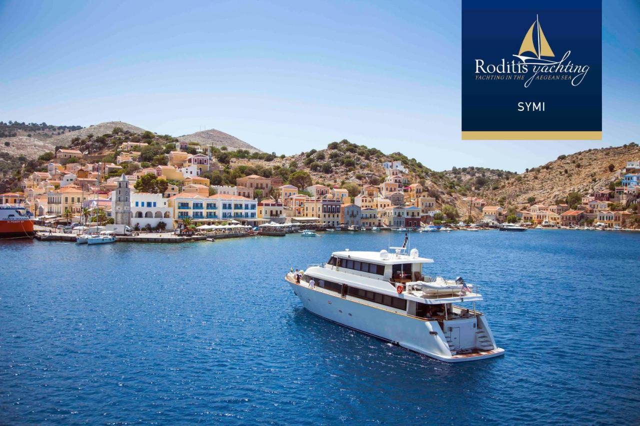 Cozy Apartments In Symi Center Kültér fotó